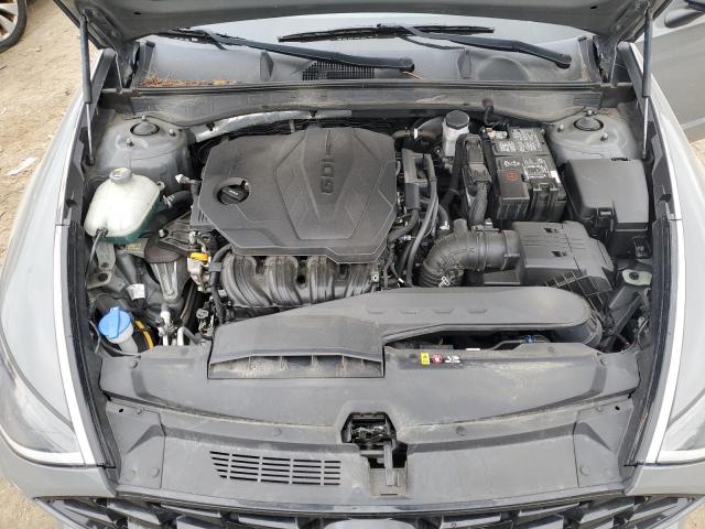 5NPEL4JA0MH065936 - 2021 HYUNDAI SONATA SEL GRAY photo 11