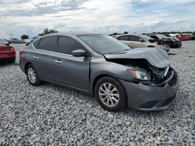 3N1AB7AP7JL657369 - 2018 NISSAN SENTRA S GRAY photo 4