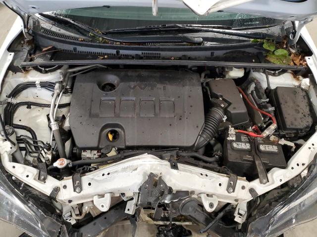 5YFBURHEXKP884717 - 2019 TOYOTA COROLLA L WHITE photo 11