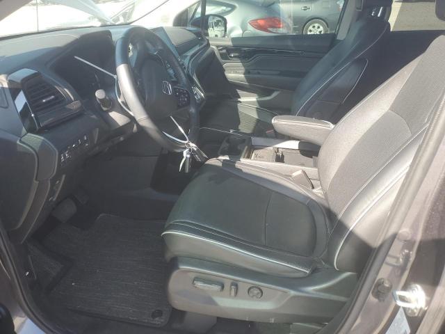 5FNRL6H93NB054986 - 2022 HONDA ODYSSEY ELITE ნაცრისფერი ფოტო 7