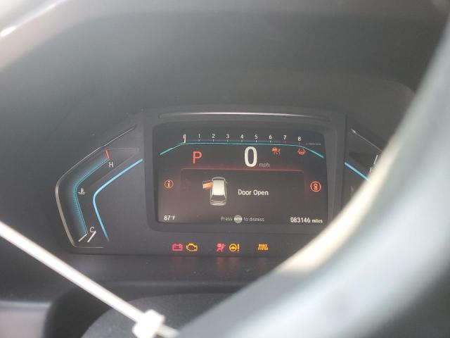 5FNRL6H93NB054986 - 2022 HONDA ODYSSEY ELITE ნაცრისფერი ფოტო 9