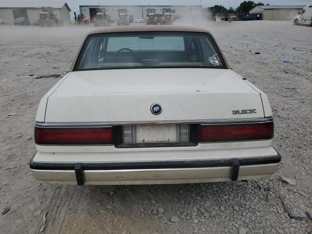 1G4HR54C8KH497065 - 1989 BUICK LESABRE LIMITED WHITE photo 6