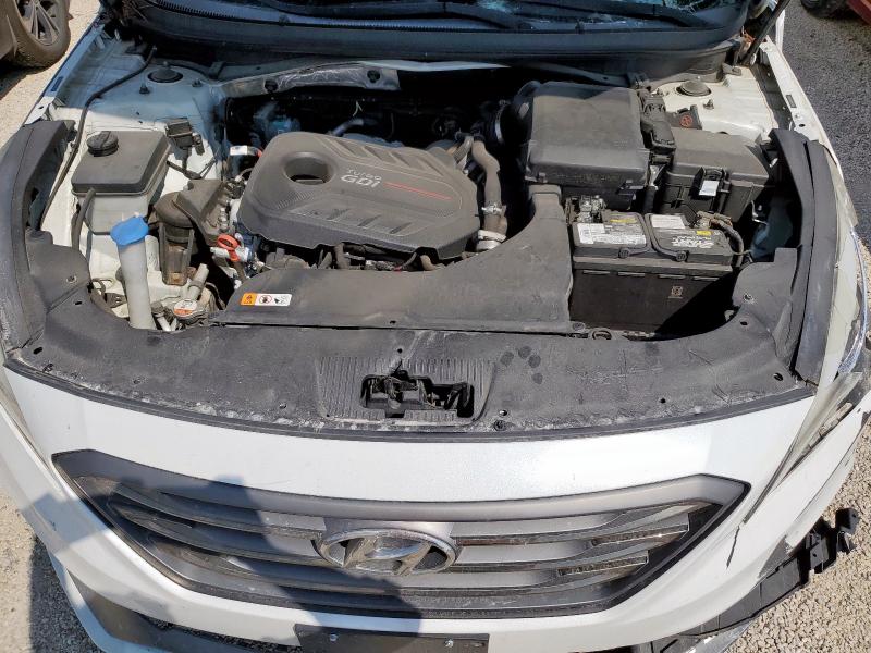 5NPE34AB1HH498504 - 2017 HYUNDAI SONATA SPORT WHITE photo 11