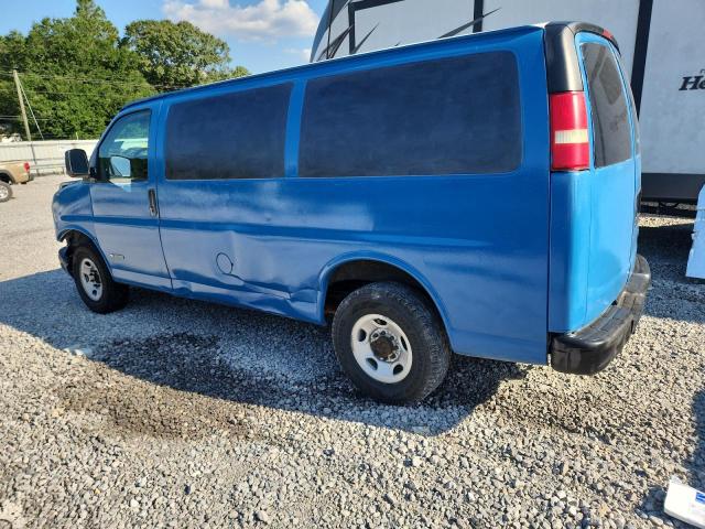 1GCHG35U931170092 - 2003 CHEVROLET EXPRESS G3500 Mavi foto 2