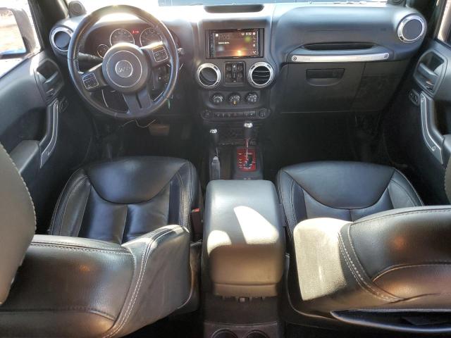 1C4BJWEG0EL277994 - 2014 JEEP WRANGLER U SAHARA BLACK photo 8