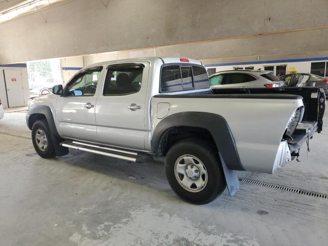 5TFJX4GN5DX017950 - 2013 TOYOTA TACOMA DOUBLE CAB SILVER photo 2
