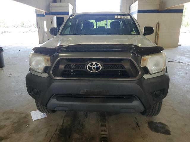 5TFJX4GN5DX017950 - 2013 TOYOTA TACOMA DOUBLE CAB SILVER photo 5