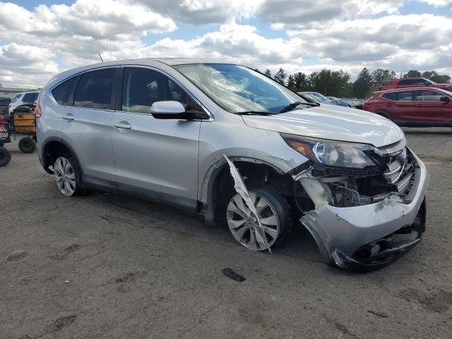 2HKRM4H59DH607784 - 2013 HONDA CR-V EX SILVER photo 4