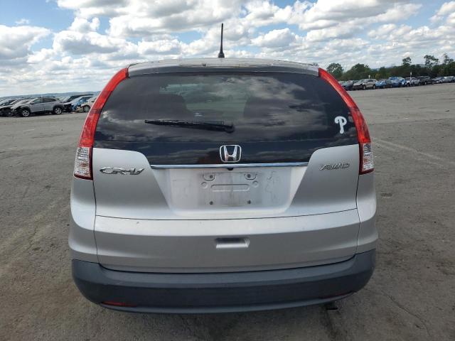 2HKRM4H59DH607784 - 2013 HONDA CR-V EX SILVER photo 6