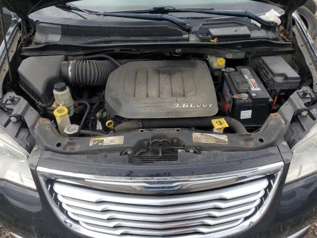 2C4RC1BG9DR556513 - 2013 CHRYSLER TOWN & COU TOURING BLACK photo 12