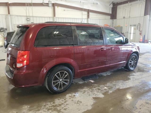 2C4RDGEG7HR681558 - 2017 DODGE GRAND CARA GT BURGUNDY photo 3