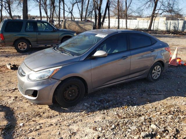 KMHCT4AE7FU860335 - 2015 HYUNDAI ACCENT GLS GRAY photo 1