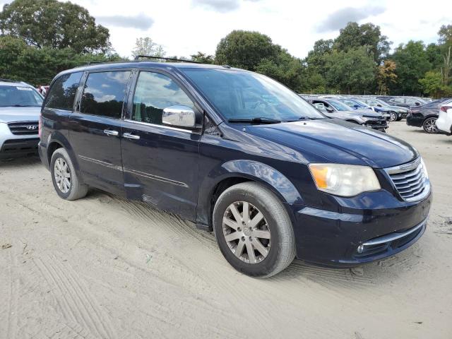 2A4RR8DG7BR610743 - 2011 CHRYSLER TOWN & COU TOURING L BLUE photo 4