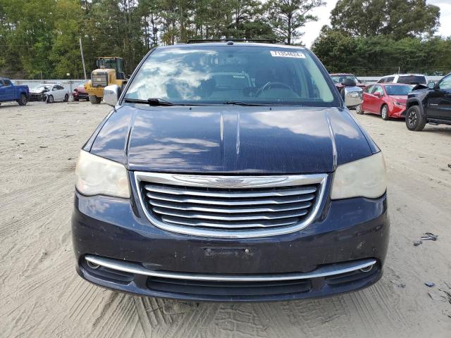 2A4RR8DG7BR610743 - 2011 CHRYSLER TOWN & COU TOURING L BLUE photo 5