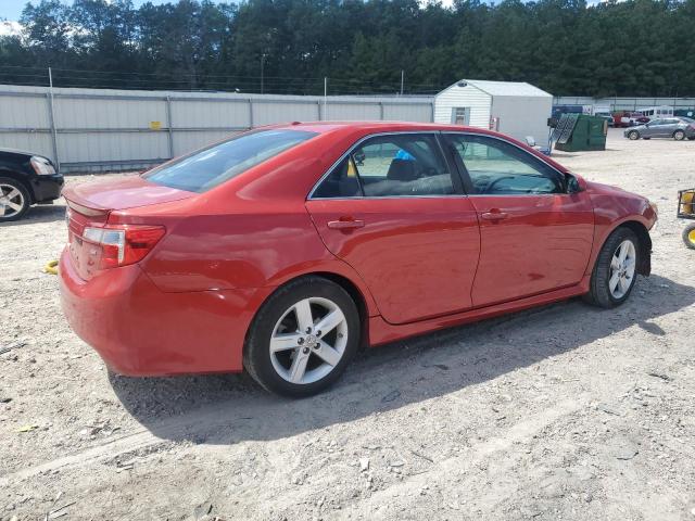 4T1BF1FK8CU596473 - 2012 TOYOTA CAMRY BASE წითელი ფოტო 3