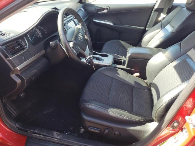 4T1BF1FK8CU596473 - 2012 TOYOTA CAMRY BASE წითელი ფოტო 7