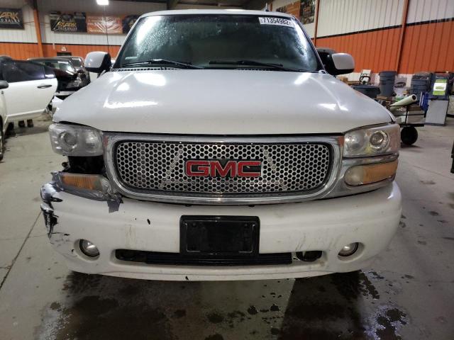 1GKEK63U76J122332 - 2006 GMC YUKON DENALI WHITE photo 5