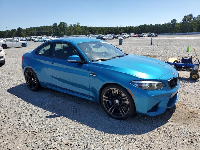 WBS1J5C55JVD36118 - 2018 BMW M2 蓝色 照片 4