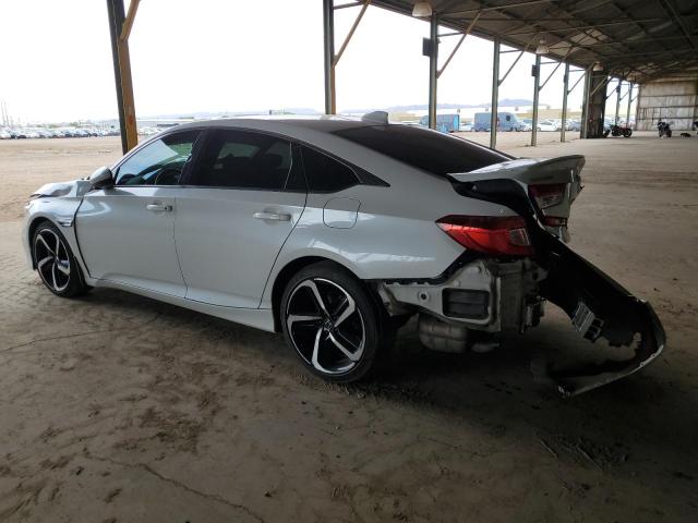 1HGCV1F30JA257369 - 2018 HONDA ACCORD SPORT Ақ фото 2