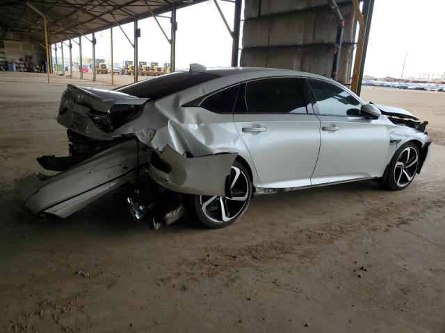 1HGCV1F30JA257369 - 2018 HONDA ACCORD SPORT Ақ фото 3