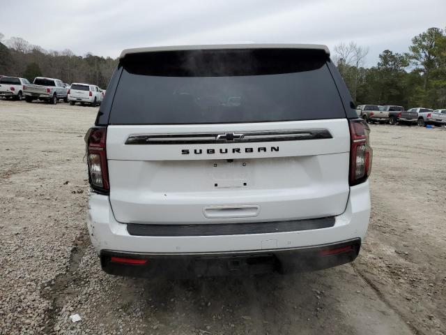 1GNSKDKD2NR287085 - 2022 CHEVROLET SUBURBAN K1500 Z71 WHITE photo 6