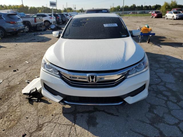 1HGCR2F33HA120611 - 2017 HONDA ACCORD LX WHITE photo 5