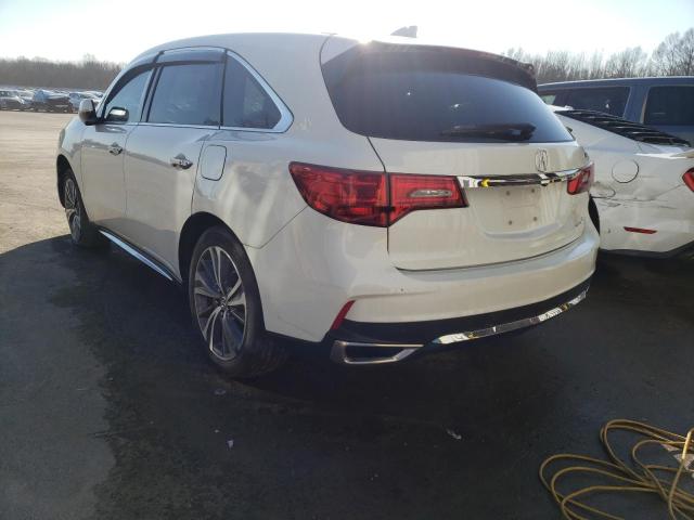 5J8YD4H5XJL025665 - 2018 ACURA MDX TECHNOLOGY WHITE photo 2