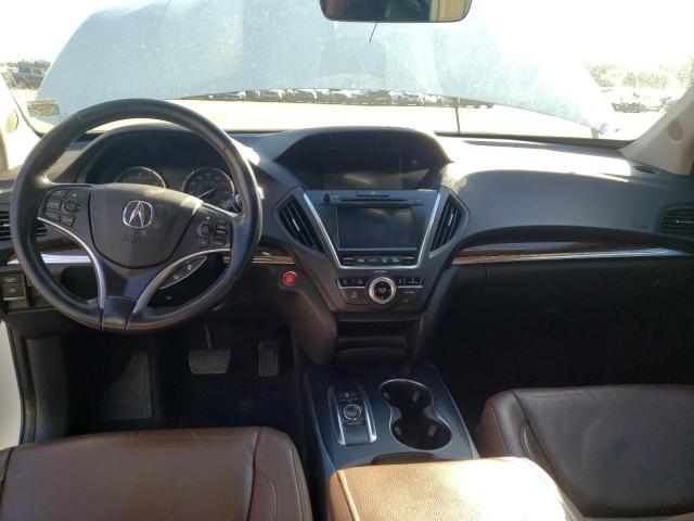 5J8YD4H5XJL025665 - 2018 ACURA MDX TECHNOLOGY WHITE photo 8