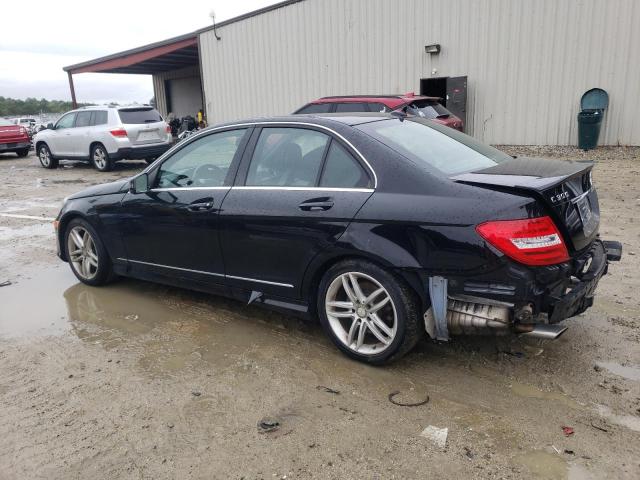 WDDGF8AB5EA963916 - 2014 MERCEDES-BENZ C 300 4MATIC BLACK photo 2
