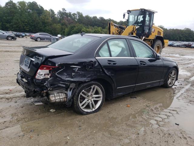 WDDGF8AB5EA963916 - 2014 MERCEDES-BENZ C 300 4MATIC BLACK photo 3