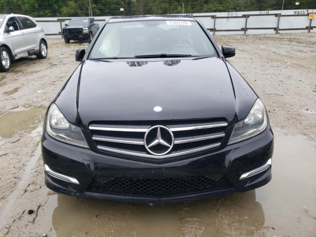 WDDGF8AB5EA963916 - 2014 MERCEDES-BENZ C 300 4MATIC BLACK photo 5