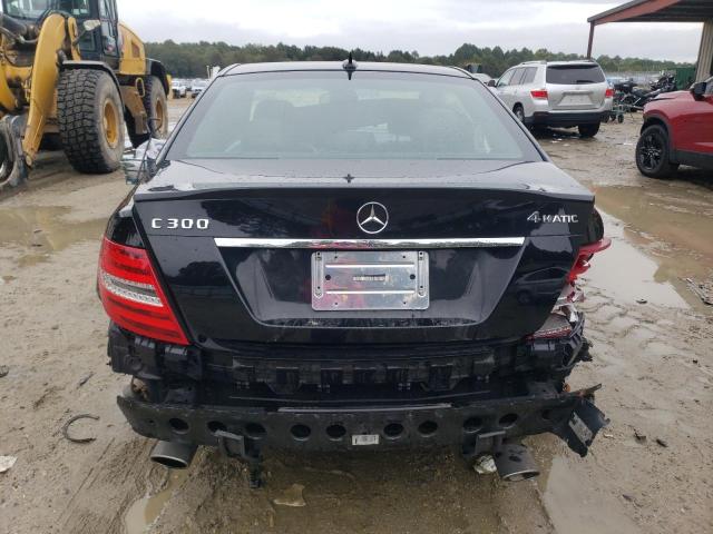 WDDGF8AB5EA963916 - 2014 MERCEDES-BENZ C 300 4MATIC BLACK photo 6