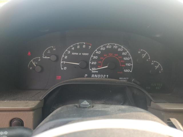 1FMDU73E92ZA18769 - 2002 FORD EXPLORER XLT GOLD photo 9