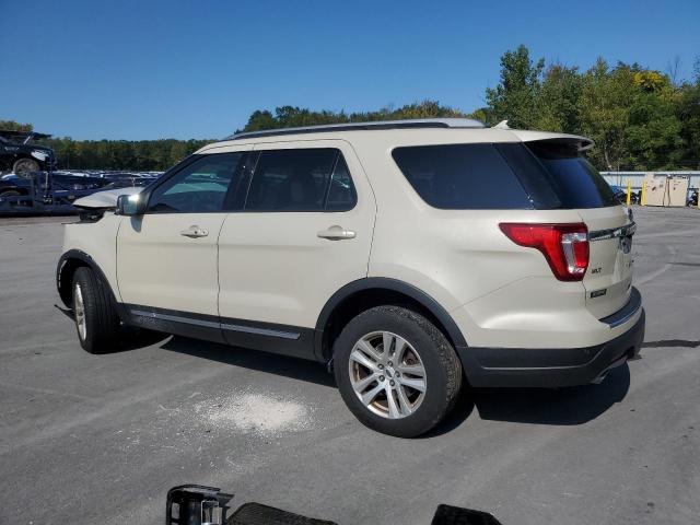 1FM5K8D83JGA75553 - 2018 FORD EXPLORER XLT 奶油色 照片 2
