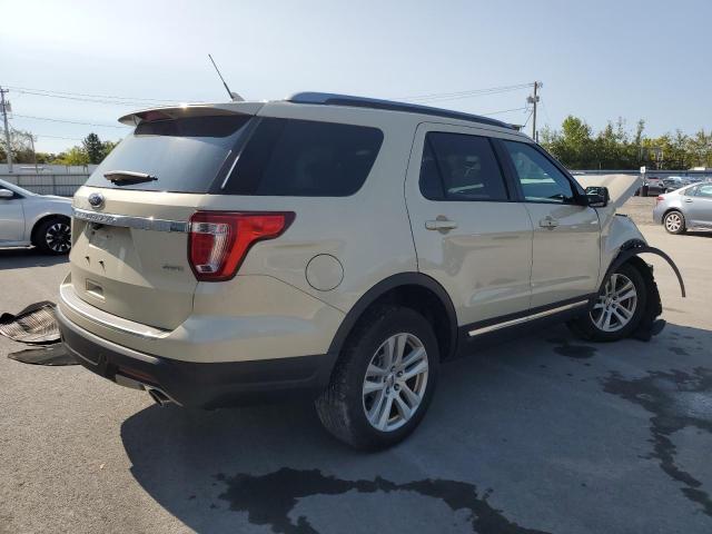 1FM5K8D83JGA75553 - 2018 FORD EXPLORER XLT 奶油色 照片 3