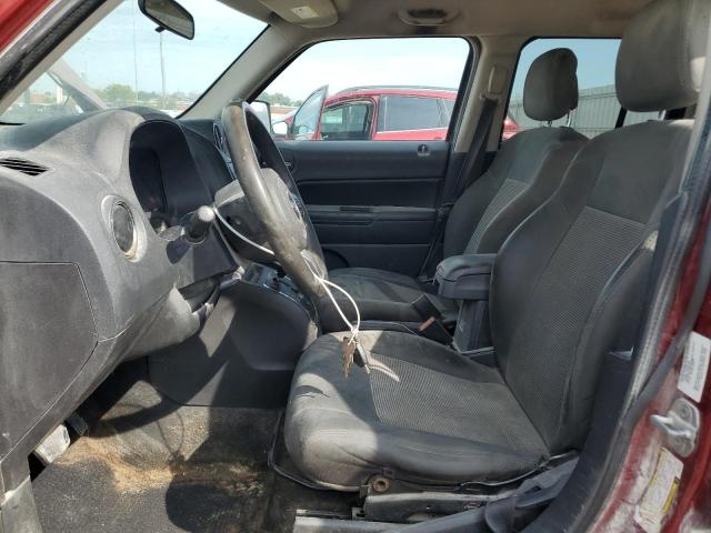 1C4NJRBB1CD537575 - 2012 JEEP PATRIOT SPORT ბურგუნდია ფოტო 7