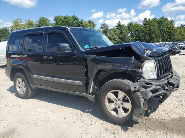 1J4PN2GK5BW530462 - 2011 JEEP LIBERTY SPORT BLACK photo 4