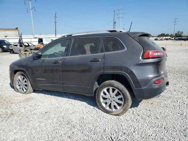 1C4PJMDS7HW611764 - 2017 JEEP CHEROKEE LIMITED GRAY photo 2