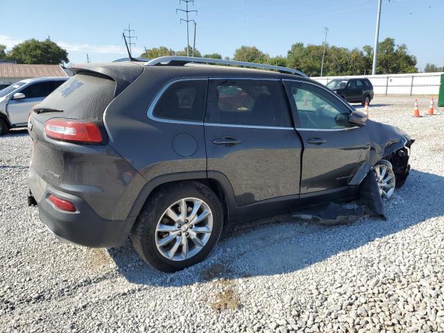 1C4PJMDS7HW611764 - 2017 JEEP CHEROKEE LIMITED GRAY photo 3