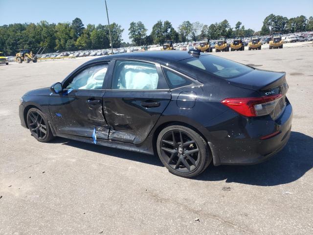 2HGFE2F53NH595201 - 2022 HONDA CIVIC SPORT BLACK photo 2