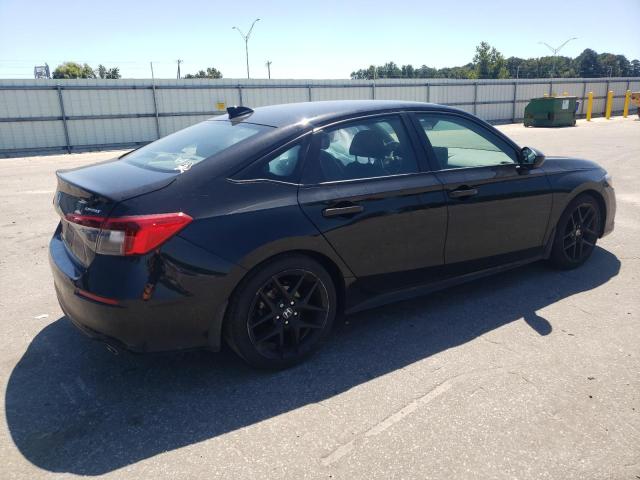 2HGFE2F53NH595201 - 2022 HONDA CIVIC SPORT BLACK photo 3