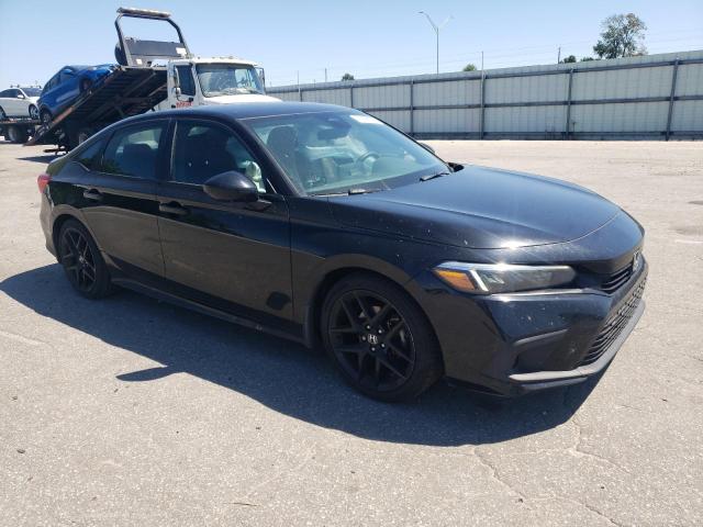 2HGFE2F53NH595201 - 2022 HONDA CIVIC SPORT BLACK photo 4