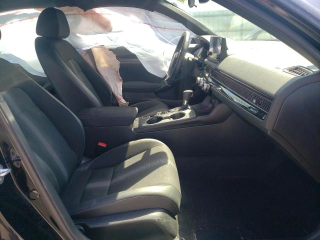 2HGFE2F53NH595201 - 2022 HONDA CIVIC SPORT BLACK photo 7