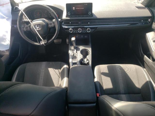 2HGFE2F53NH595201 - 2022 HONDA CIVIC SPORT BLACK photo 8