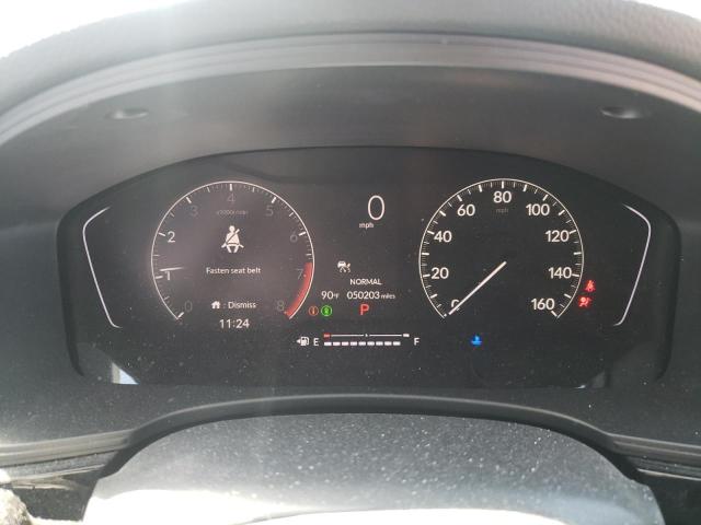 2HGFE2F53NH595201 - 2022 HONDA CIVIC SPORT BLACK photo 9