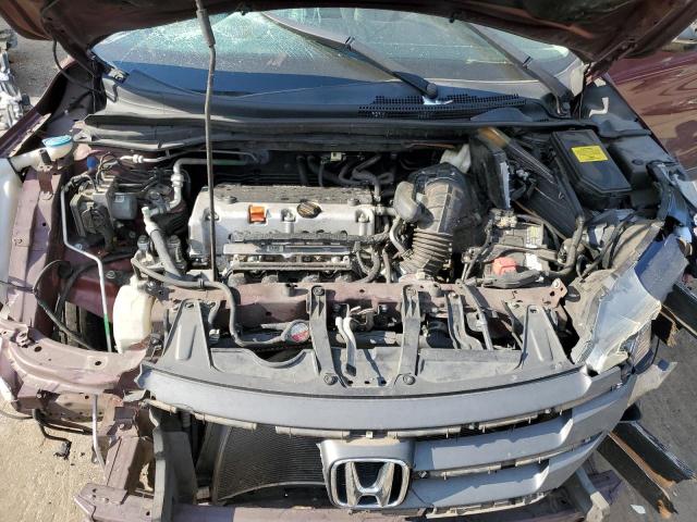 5J6RM3H70DL006880 - 2013 HONDA CR-V EXL BURGUNDY photo 12