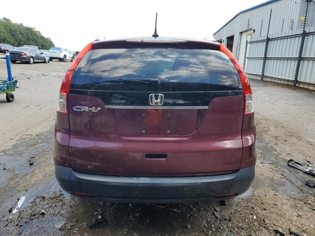 5J6RM3H70DL006880 - 2013 HONDA CR-V EXL BURGUNDY photo 6