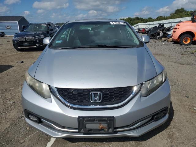 19XFB2F90DE238501 - 2013 HONDA CIVIC EXL SILVER photo 5