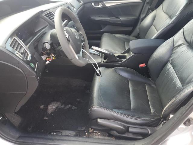 19XFB2F90DE238501 - 2013 HONDA CIVIC EXL SILVER photo 7