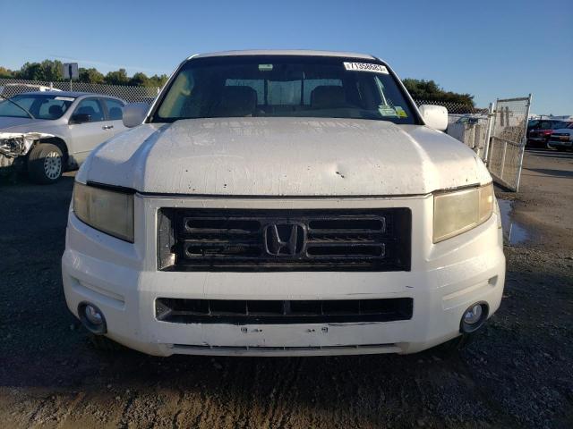 2HJYK16506H543743 - 2006 HONDA RIDGELINE RTL WHITE photo 5